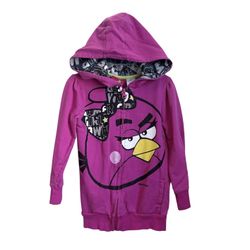 Angry Birds Girl’s Hoodie size 4T Pink