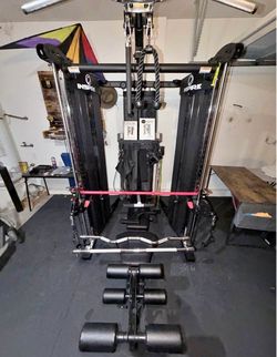 Inspire FT2 Cable Machine Squat Rack All in One home gym