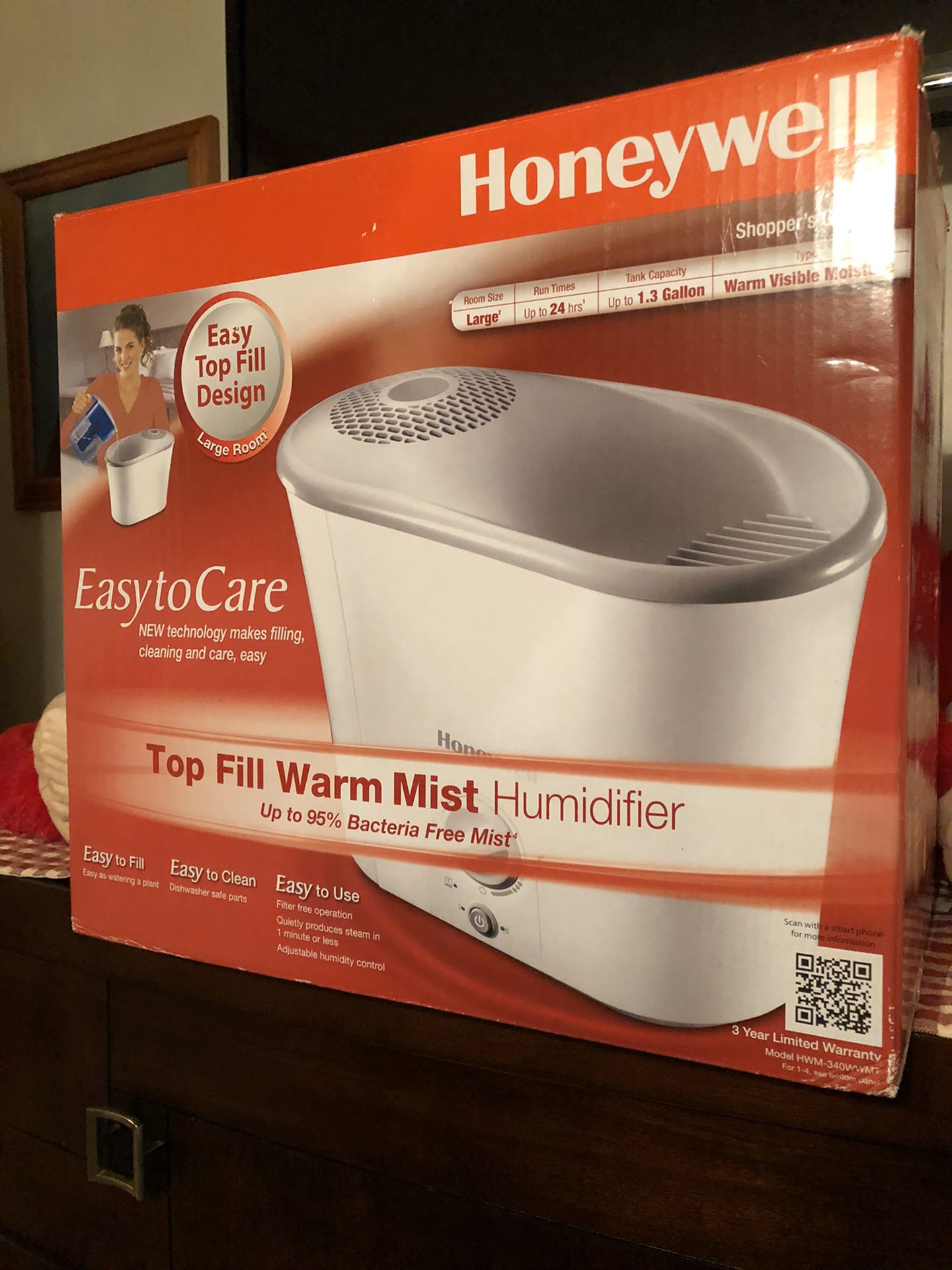 Humidifier honey well