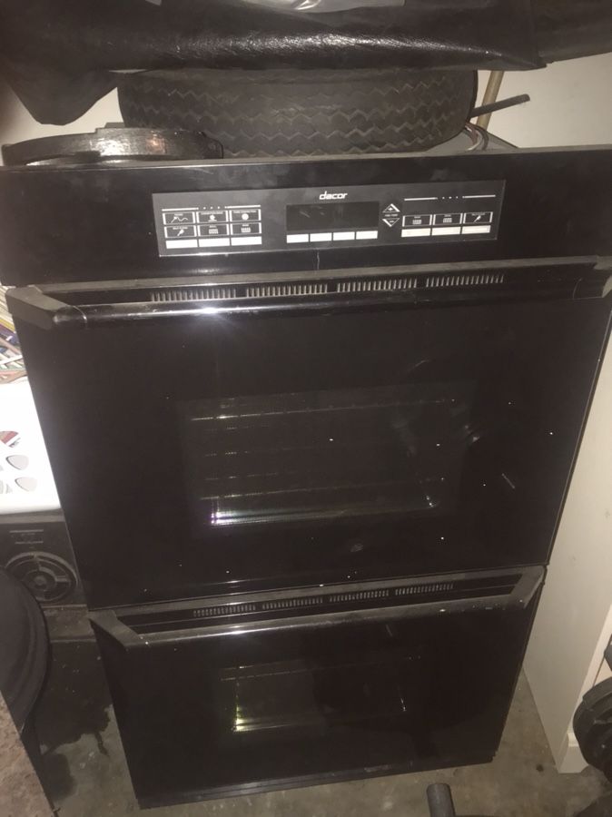 Dacor double oven black for Sale in Burlington, WA OfferUp