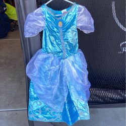 Girls Size 4-6 Cinderella Costume