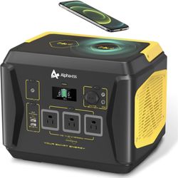 Portable Power Station 1000W AlphaESS 1036Wh Solar Generator with 150W Solar Panel