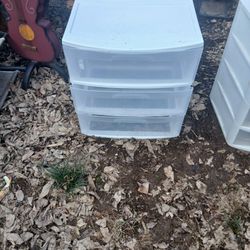 Sterlilte Storage Container With  3 Drawers Large 