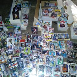 Baseball,Football, Sports Card Collection