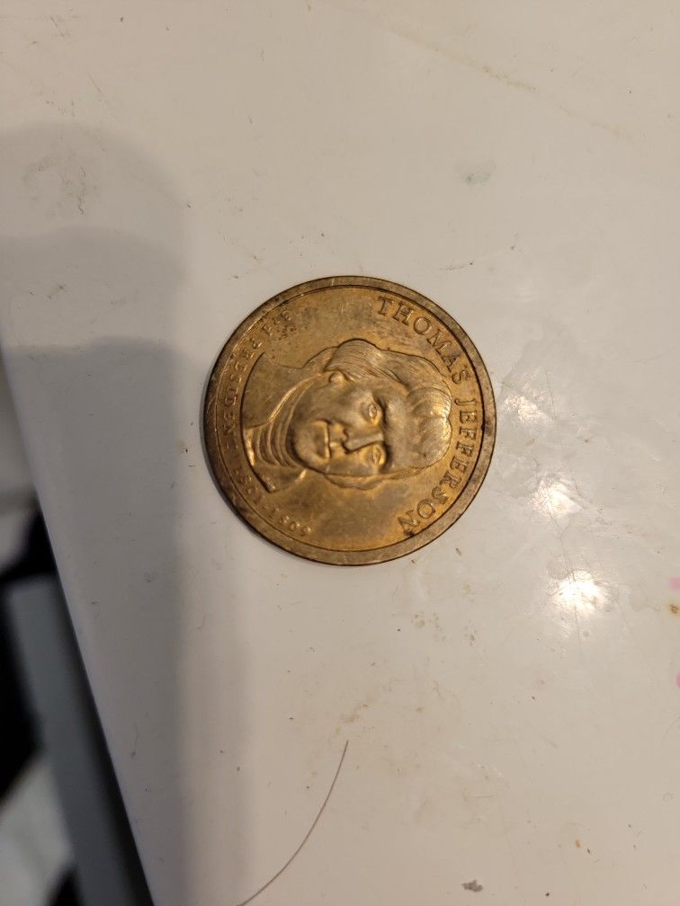 2007 Thomas Jefferson 1$ Coin