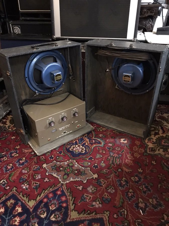 All Tube Suitcase Guitar Amplifier