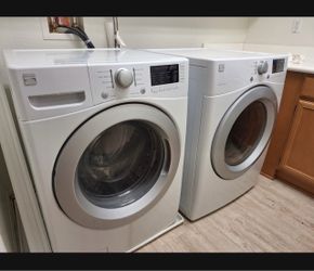 Kenmore Front-Load Washer and Dryer Set