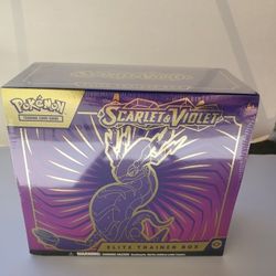 Scarlet And Violet Base Box ETB Sealed