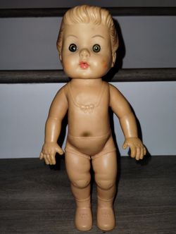 Vintage Sun Rubber Company 1950's Doll
