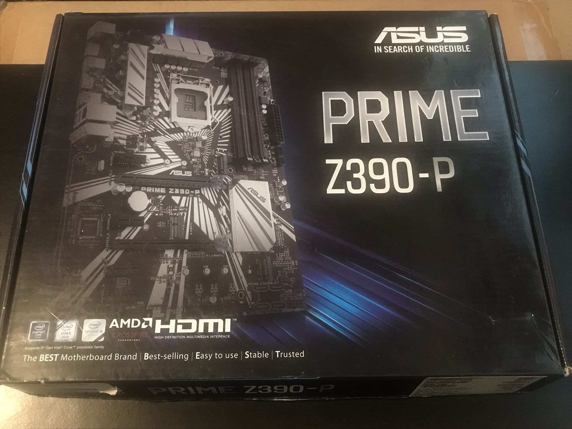 ASUS Prime Z390-P With Bent Pins