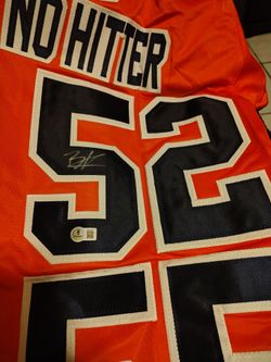 2022 world series signed jersey