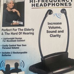 Wireless High Frequency Headphones
