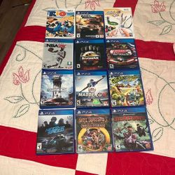 PS4 And Wii Games