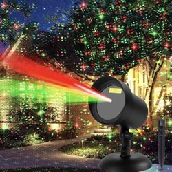 2 Outdoor Christmas Laser Lights — Outdoor Waterproof Christmas Projection Lights