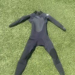 Rip Curl Patrol 3/2mm Back Zip Wetsuit- Black