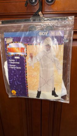 Mummy. Child. Boys. Halloween costume size. M. 8. New