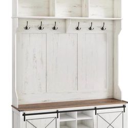 Hall Tree With Bench and Storage 