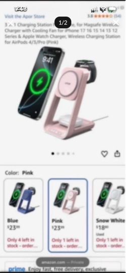Apor 3 in 1 Wireless Charger