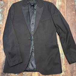 Men’s Black Suit Jacket Size 38R