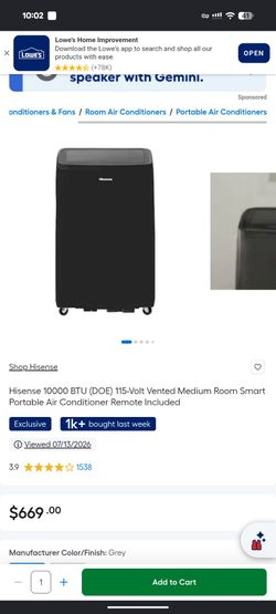 Hisense ac unit