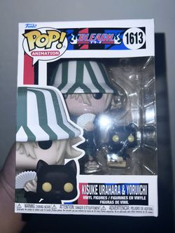 Bleach Kisuke Urahara & Cat Yoruichi Funko Pop