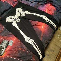 XL Skeleton Leggings 