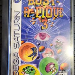 Sega Saturn Bust-A-Move 3 (Used)