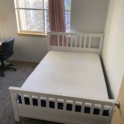 🛏️ Full Size Bed Frame + Helix Mattress (Bundle Deal)