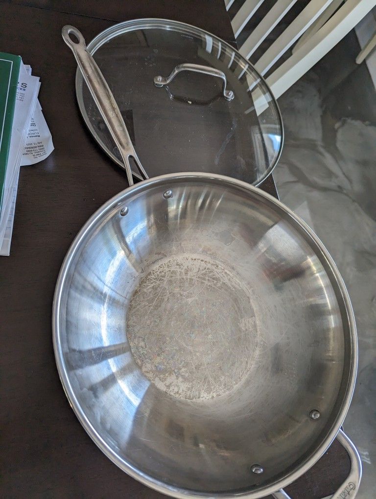14" Stainless Steel Pan