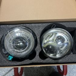 7” LED Headlights For Harley Davidson