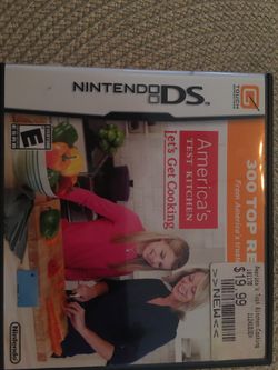 Nintendo ds let’s get cooking