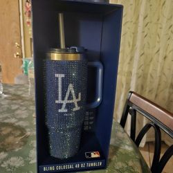 LA Dodger Bling Colossal 40oz Tumbler