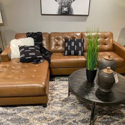 Baskove Audubon Sectional $10 Down Payment And Financing Available