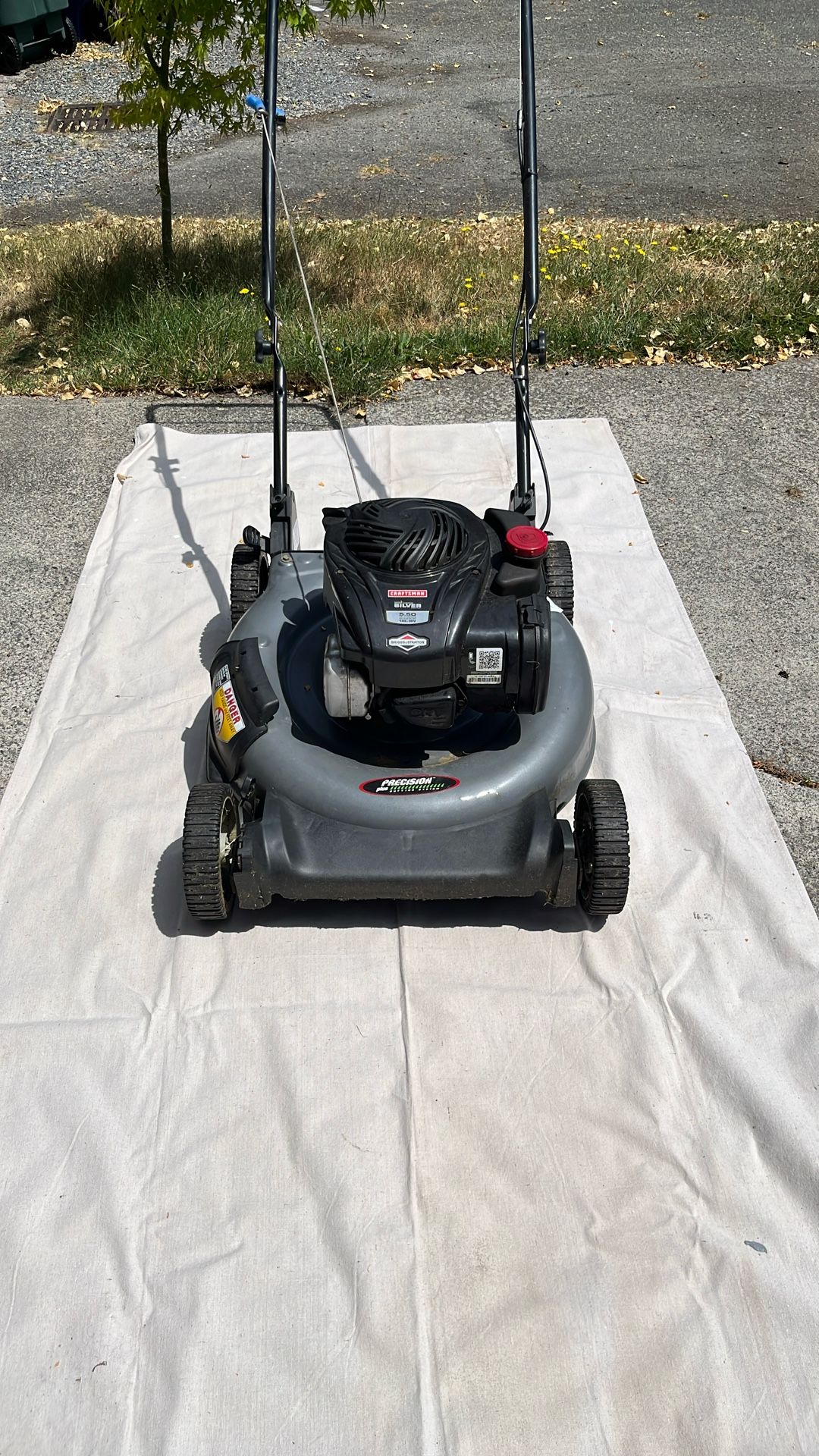 Craftsman Push Lawn Mower Starts In One Pull