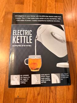 OVENTE KP72W 1.7L Cordless Electric Kettle - White