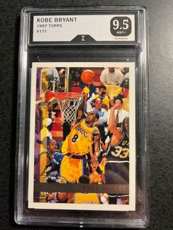 Kobe Bryant 1997 Topps- Grade 9.5