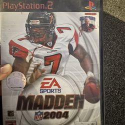 MADDEN 04 PS2