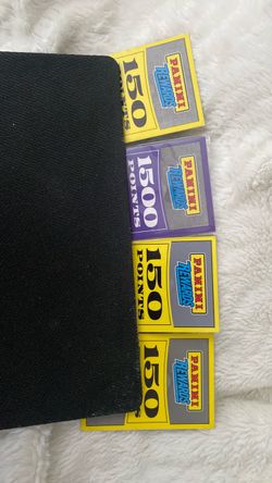 Panini Rewards Points Cards Lot