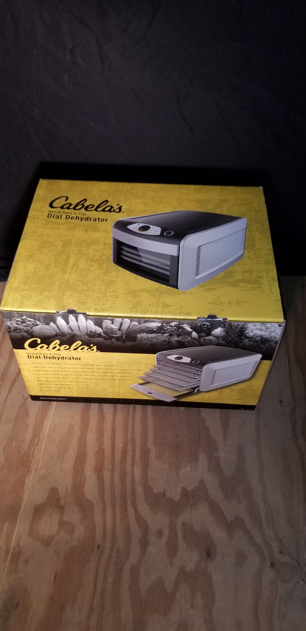 New Cabela's Dial Dehydrator. New in box $110