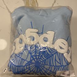 Blue spider hoodie new