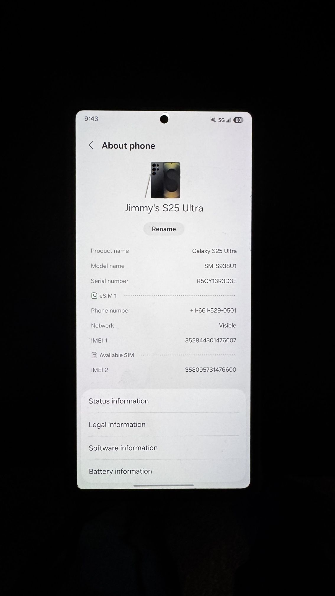 Samsung S25 Ultra