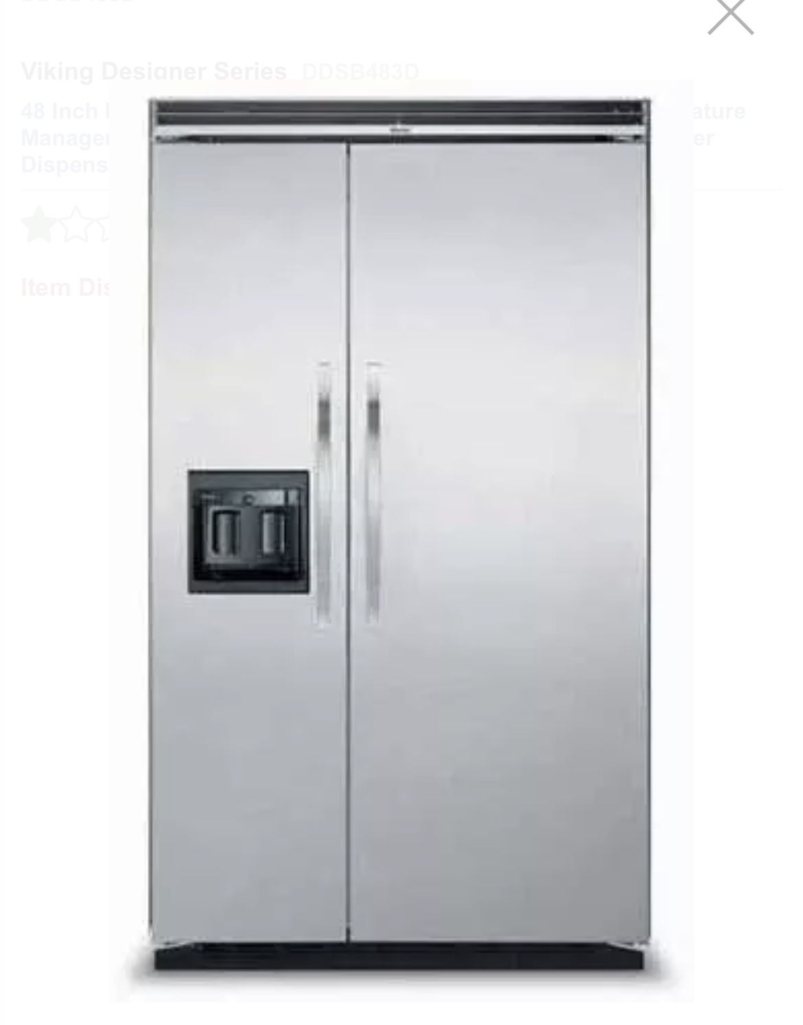 Viking 48” Refrigerator 