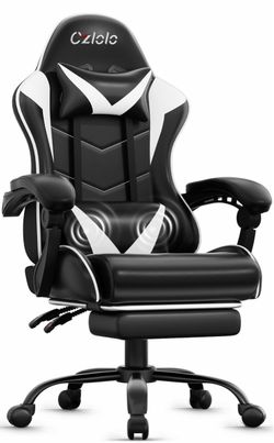 NEW Gaming Chair Black White