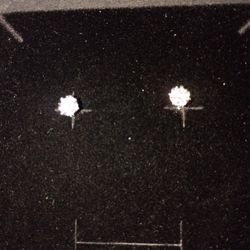 Brand New Moissante Earrings (Box Not Included)