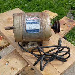 Craftsman 3/4 H.P. Capacitor Motor, Still Work. U.S.A Made