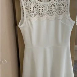 Dress - White Xs