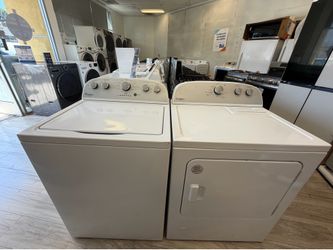 Whirlpool washer & gas dryer sets