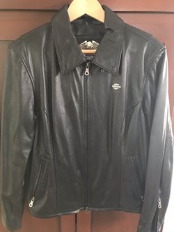 Harley Davidson Black leather women’s jacket