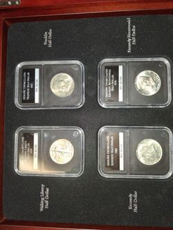 1(contact info removed) Franklin half dollars uncirculated