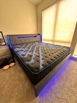 King size bed frame